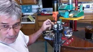 TURRET PRESS…EFFICIENT OPERATION…LEE POWDER DIE