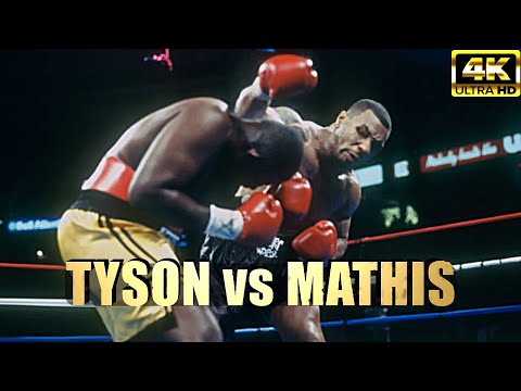 Mike Tyson vs Buster Mathis Jr | DEVASTATING KNOCKOUT Highlights Boxing Fight | 4K Ultra HD