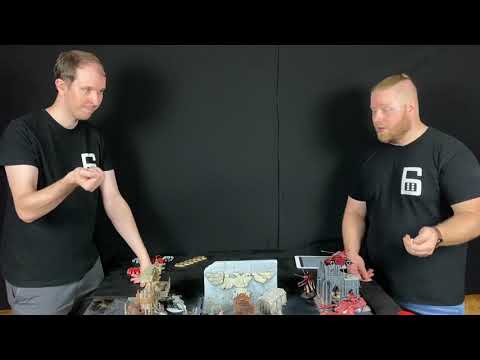 9th Edition Crusade Battlereport Deathguard VS. Craftworlds Eldar