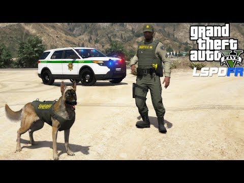 GTA 5 LSPDFR #733 Sheriff K9 Unit County Patrol
