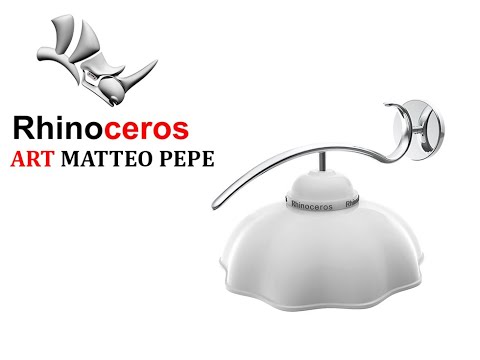 Rhinoceros Tutorial - Modellazione Avanzata - Lampada