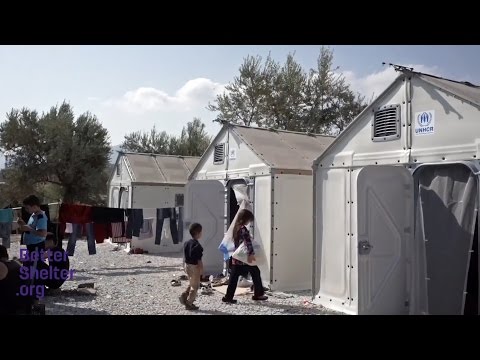 IKEA designed these simple, hardy shelters for refugees