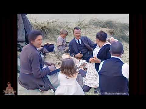 A Day at the Beach - c.1921 | AI Enhanced Film (Legacy Version)