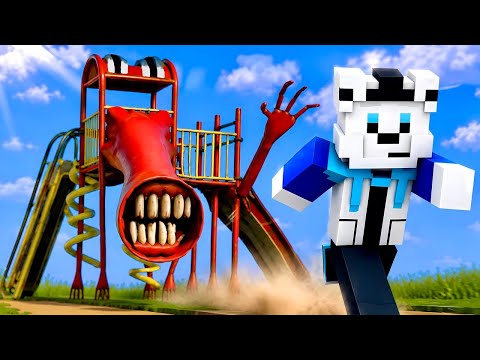 SOBREVIVO AL EXTRA SLIDE EN EL PARQUE ABANDONADO DE MINECRAFT (TREVOR HENDERSON)