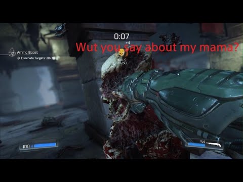 DOOM 4 double barrel challenge