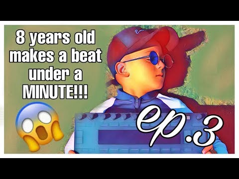 1 MINUTE BEATS (ep.3) by 8yrs old AronTheProducer - YouTube