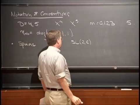 Supersymmetry and Superspace, Part 1 - Jon Bagger