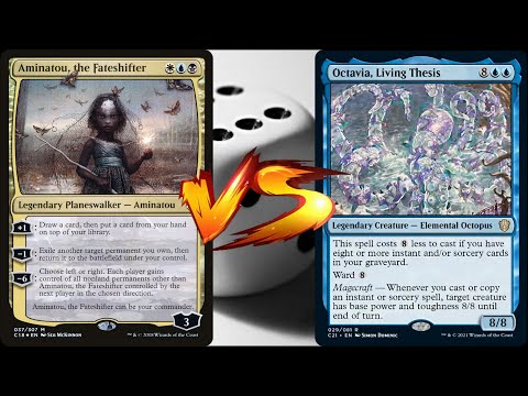 Aminatou VS Octavia - MTG EDH Duel Commander Cartes Magic