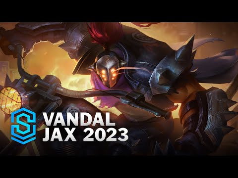 Vandal Jax 2023 Skin Spotlight - League of Legends