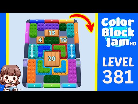 Color Block Jam Level 381 Solution Walkthrough