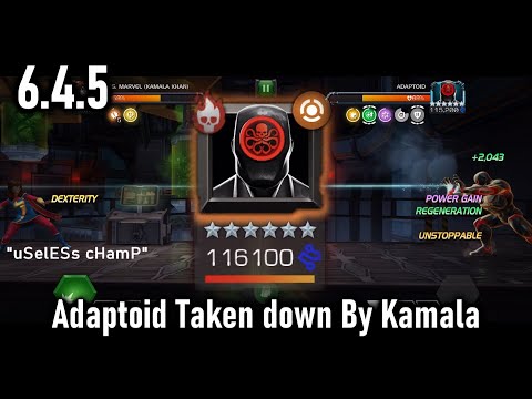 Hydra Adaptoid (Act 6.4.5) Solo'd By Kamala Khan! - Marvel Contest Of Champions