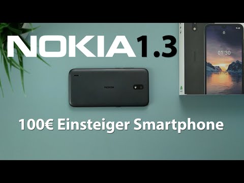 NOKIA 1.3 I Unboxing & erster Eindruck I 100€ Einsteiger Smartphone I deutsch