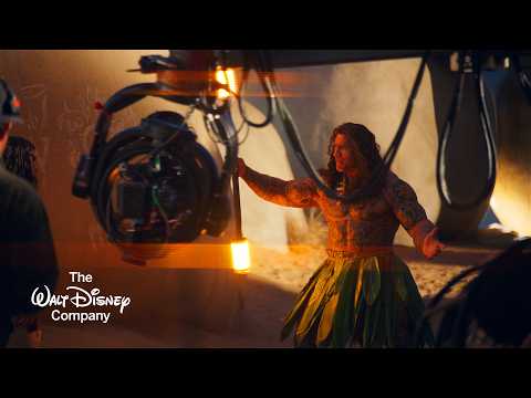 Behind the Scenes of Disney's 'Moana' with Dwayne Johnson and Catherine Lagaʻaia