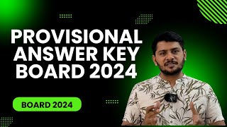 Provisional answer key released by board! BOARDS 2024