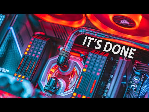 IT'S DONE!  The EPIC Workstation Build Is Alive!