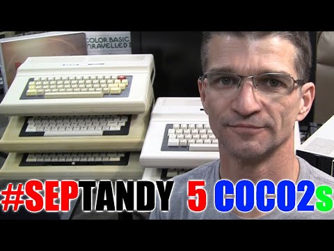 #SEPTANDY Will All 5 CoCo-2s Work? TRS-80 Color Computer 2