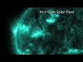 Las llamaradas solares más grandes del año
