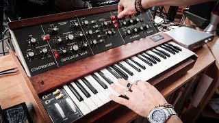 Video thumbnail for My Incredible 1972 Minimoog In Action by Doctor Mix