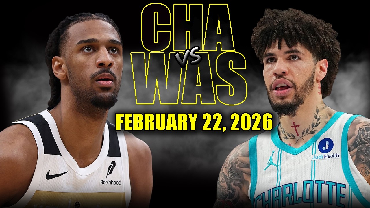 2월23일 샬럿 워싱턴 NBA 하이라이트