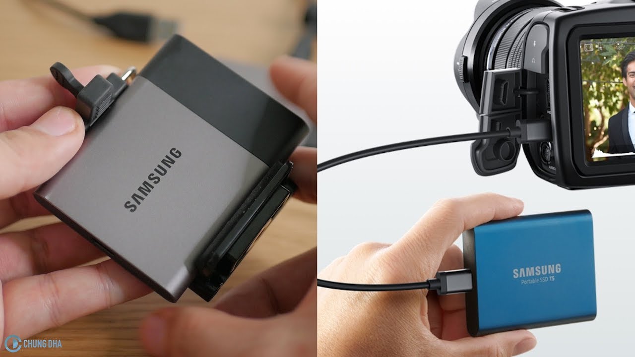 Watch video Blackmagic Pocket 4k file storage and DIY SSD Mount for Samsung T5 - Chung Dha Now Blackmagic Pocket 4k file storage and DIY SSD Mount for Samsung T5 - Chung Dha