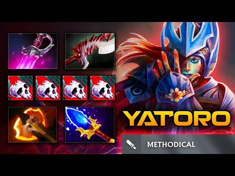 Yatoro PHANTOM ASSASSIN Carry - Patch 7.37d | Full Gameplay Dota Class