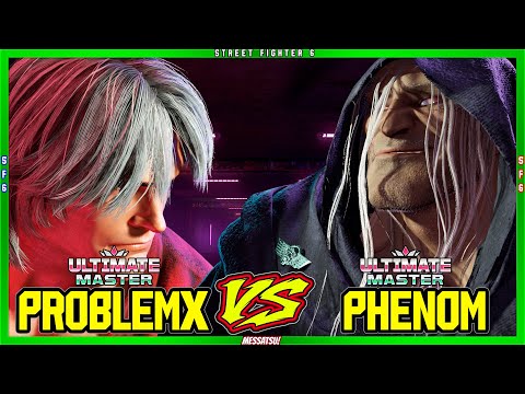 SF6 ProblemX (M.Bison) VS Phenom (Ken)💥High level💥