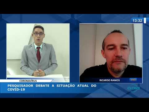 O DIA NEWS 24 04 20  Pesquisador debate a situacão atual da Covid-19