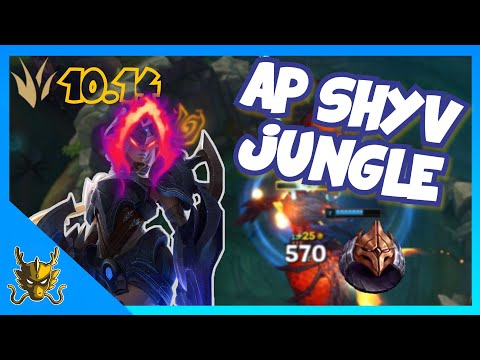 EASY DRAGON SOUL | Ap Shyvana Jungle S10 Patch 10.14