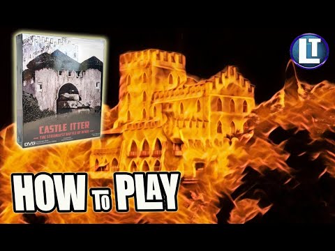 CASTLE ITTER THE STRANGEST BATTLE OF WORLD WAR II Board Game / HOW To PLAY / DIGITAL EDITION