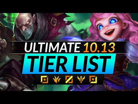 NEW Patch 10.13 TIER LIST - BEST Champions to ABUSE of Every Role - League of Legends Meta Guide