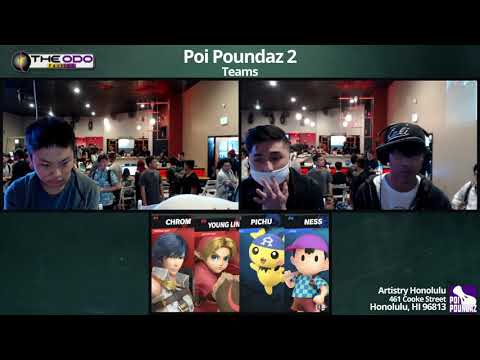 Poi Poundaz 2 Teams: SSBU - LF - King + Yung Goos vs Snappy + Evanger