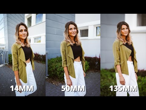 FESTBRENNWEITEN VERGLEICH - 14mm VS 24mm VS 35mm VS 50mm VS 85mm VS 135mm