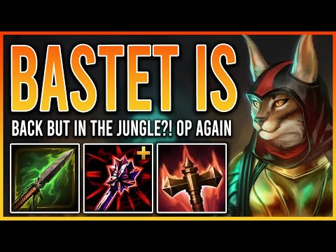 BASTET JUNGLE IS BACK AND BETTER THAN EVER! - Grandmasters Ranked Conquest Season 9 #smiteseason9