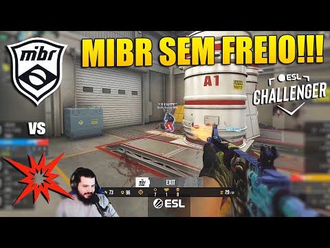 INSANI ACE COM MIRA FORTÍSSIMA! MIBR vs Strife - ESL Challenger League S44 | CSGO MELHORES MOMENTOS