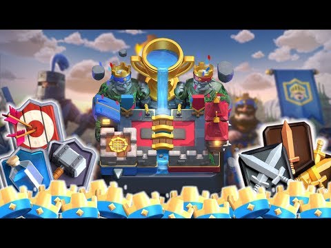 THREE MUSKETEERS TOP LADDER PUSHING TROPHY - Clash Royale