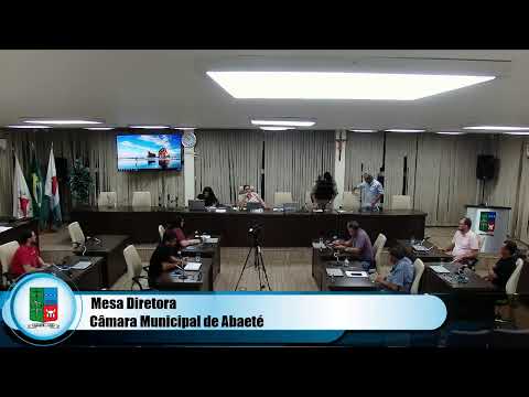 Reunião Ordinária da Câmara Municipal de Abaeté MG - 01/12/2025