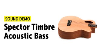 Video thumbnail for Spector Timbre Acoustic Bass (no talking) by Guitar Bonedo