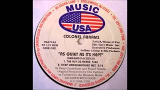 Colonel Abrams - As Quiet As Its Kept (The Aly-Us Remix)