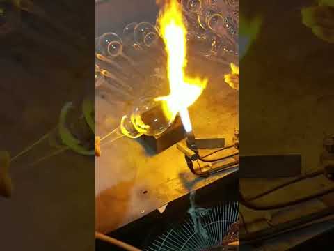 Klein Glass Bottle Making Video Clips