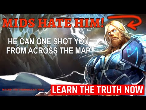MIDLANERS HATE THIS ONE SIMPLE PICK! Thor Solo Gameplay (SMITE Conquest)