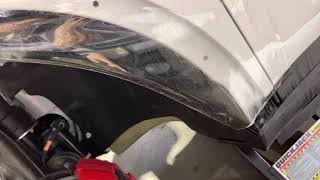 DTLRSHP 109 - 2021 Tesla Model X (updated) front wheel arch molding removal How-To DIY