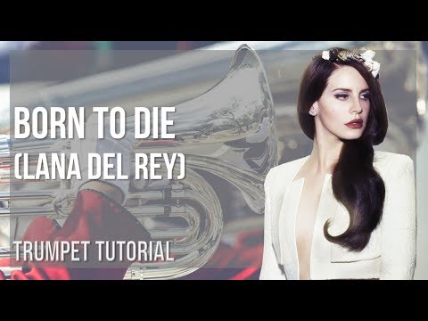 How to play Born to Die by Lana Del Rey on Trumpet (Tutorial)