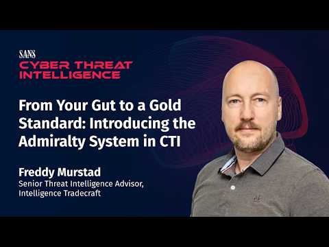 From Gut to Gold Standard: The Admiralty System in CTI