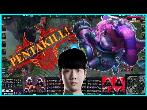 Viper PENTAKILL in LPL