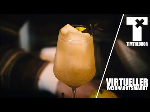 BIRNEN SPRITZ! Der Winter-Spritz 2020 (Alkoholfrei) // TIMTHEODOR  - Türchen 5