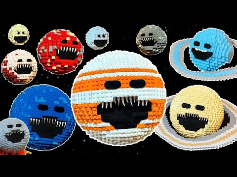 LEGO Moon Wakes (EVERY PLANET) MEGA COMPILATION!