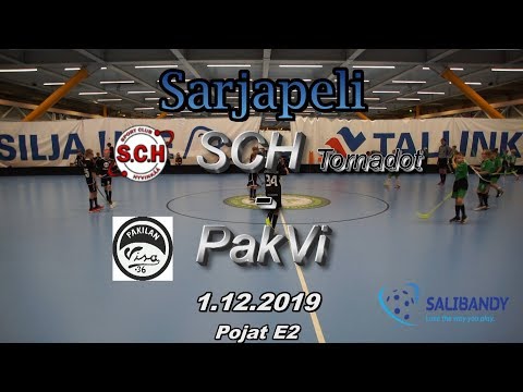 Sarjapeli E2 SCH Tornadot vs PakVi 1.12.2019