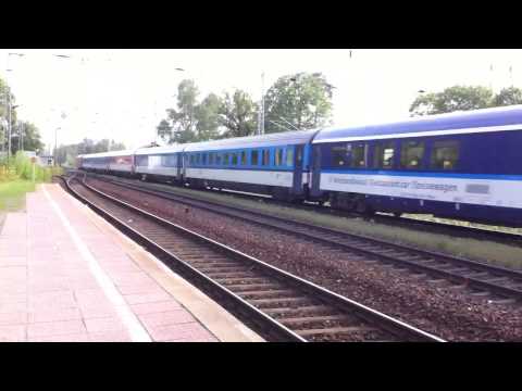 EC 177 durchfährt Rangsdorg in Richtung Dresden