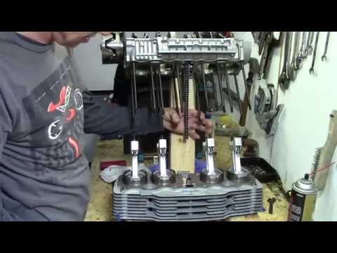 73 Honda CB750 Custom Build Part 14 - Piston & Cylinder install