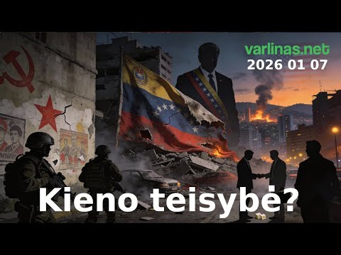 Varlinas tiesiogiai - 2026 01 07 - Kieno teisybė?